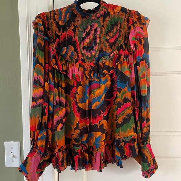FARM Rio Floral Multicolor Blouse - Picture 7 of 10